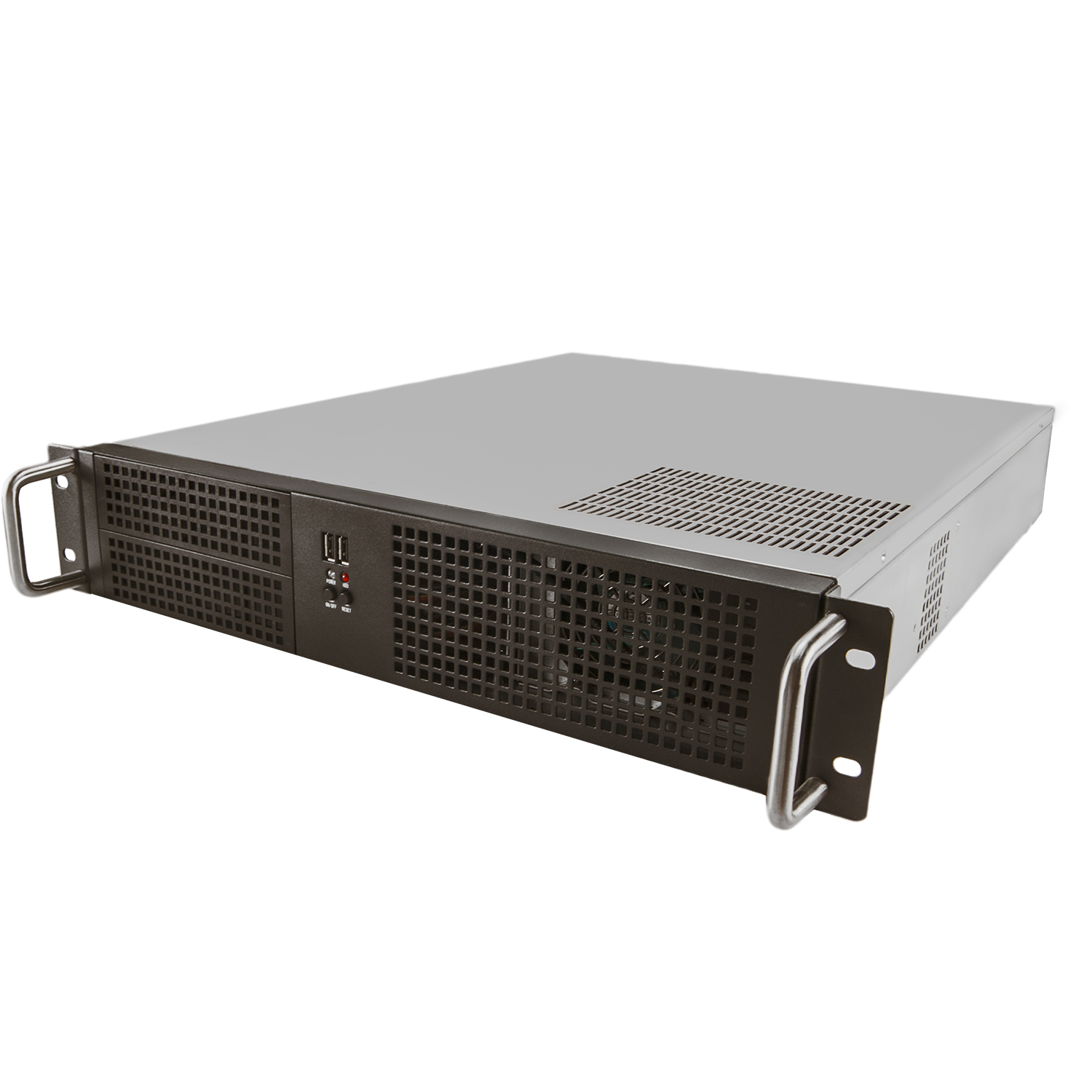 Серверный корпус 2U NR-N2055 500Вт (ATX 12x10.5, 2x5.25ext, 6x3.5int, 550mm) чёрный, NegoRack