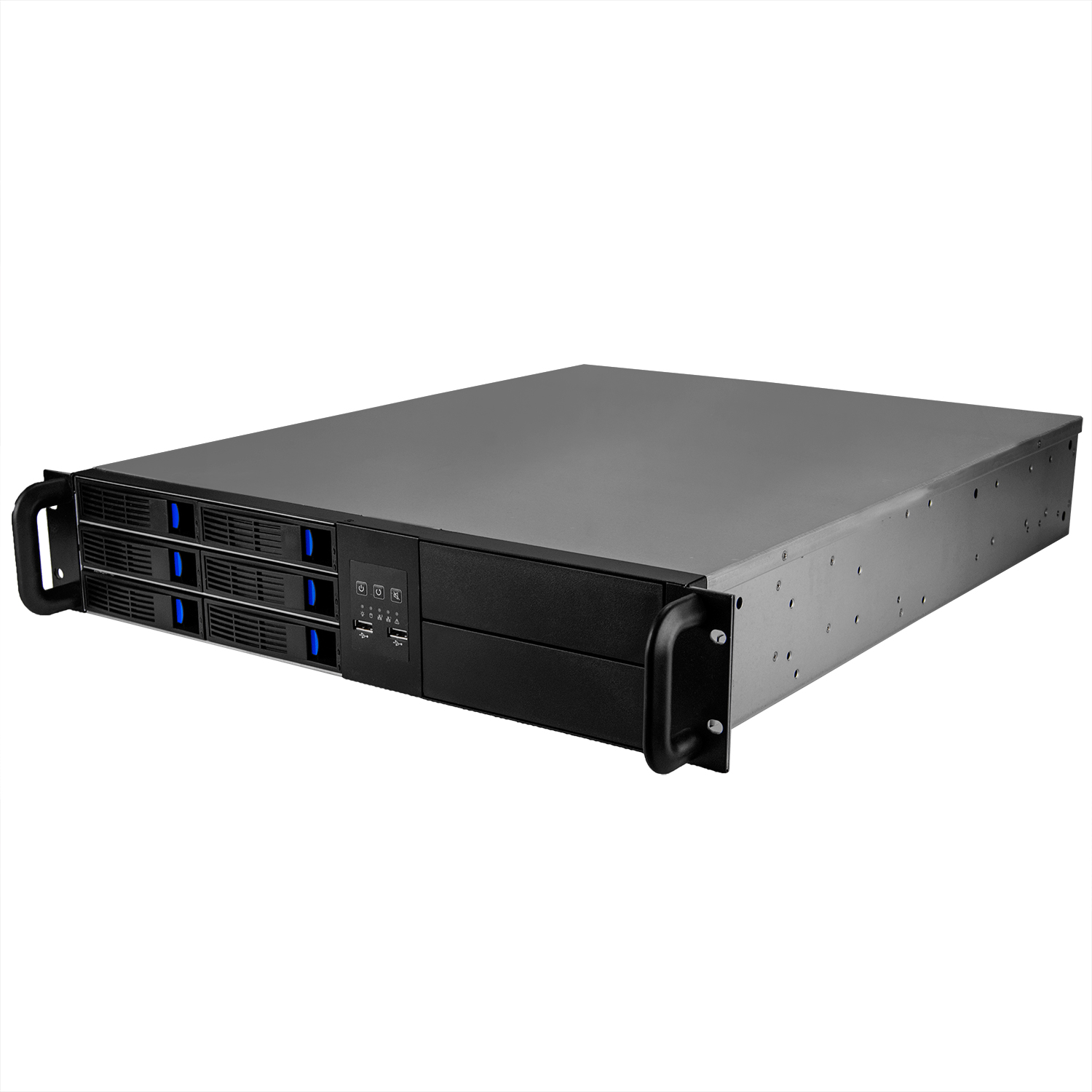 Серверный корпус 2U NR-R206 2x1200Вт 6xHot Swap SAS/SATA, 5.25x2ext (ATX 12x10, 550mm), Negorack