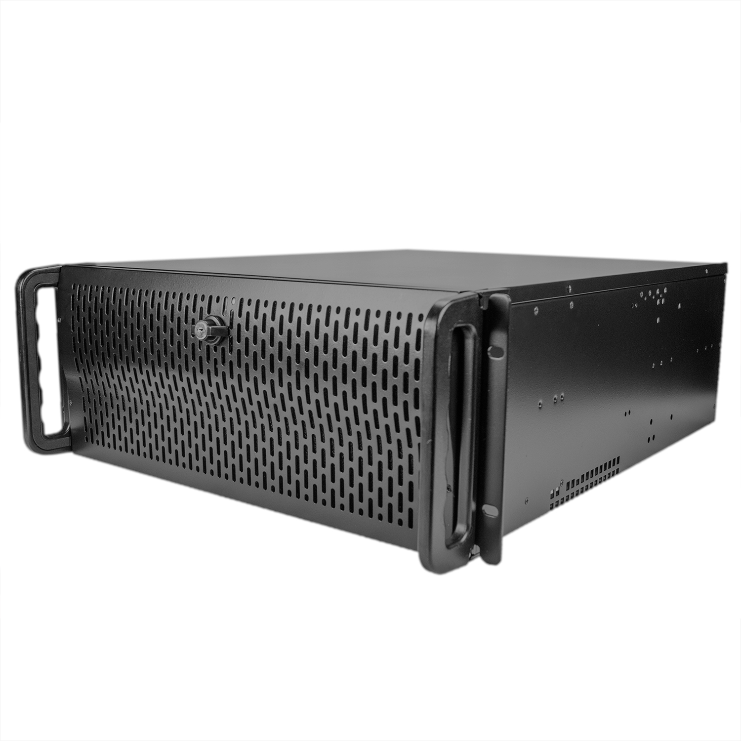 Серверный корпус 4U NR-D415-3 2x400Вт  (EATX 12x13, 9x5.25ext or 12x3.5"int 550mm) черный