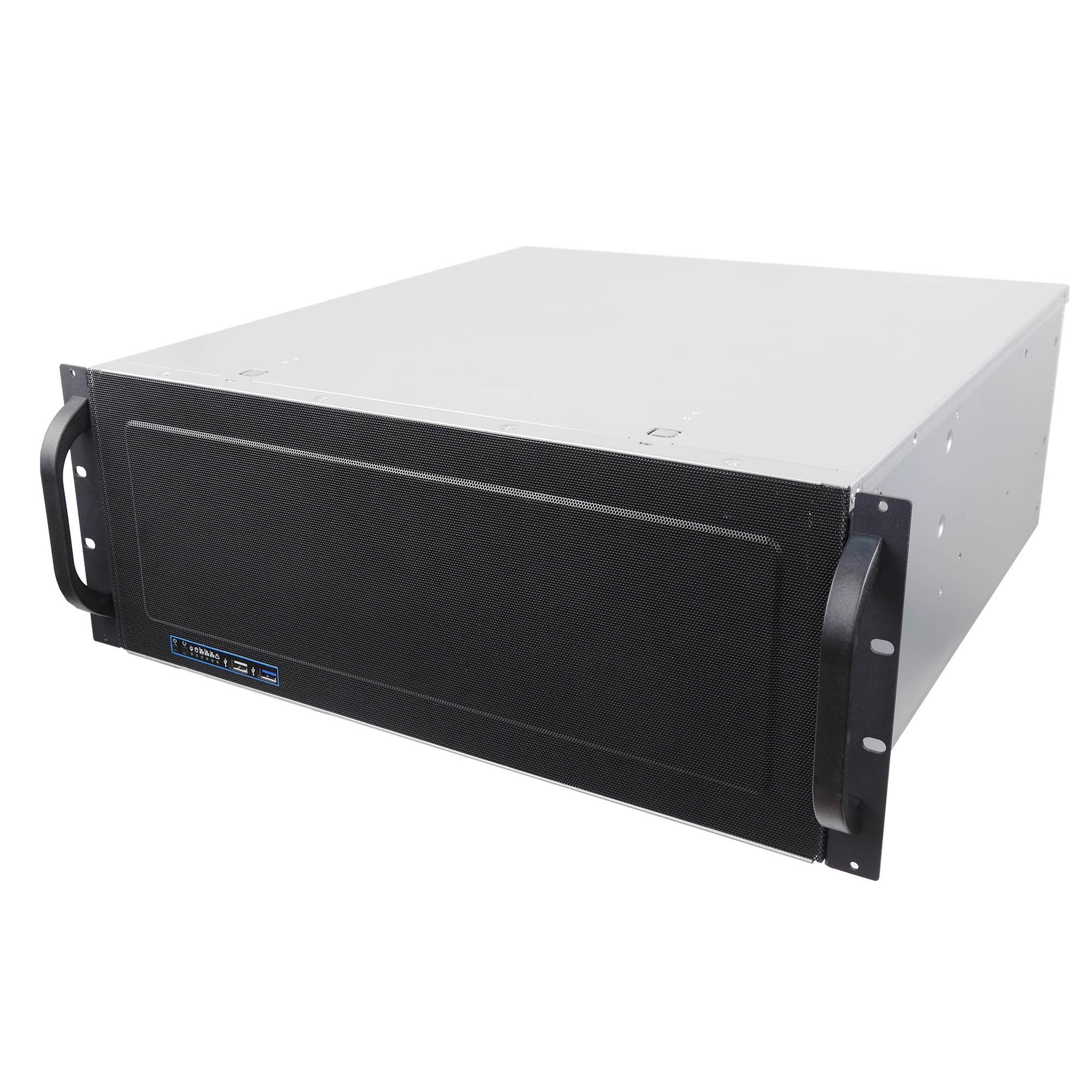 Серверный корпус 4U NR-N4815 1350Вт (EATX 12x13, 15x3.5"int, 480mm), черный, Negorack