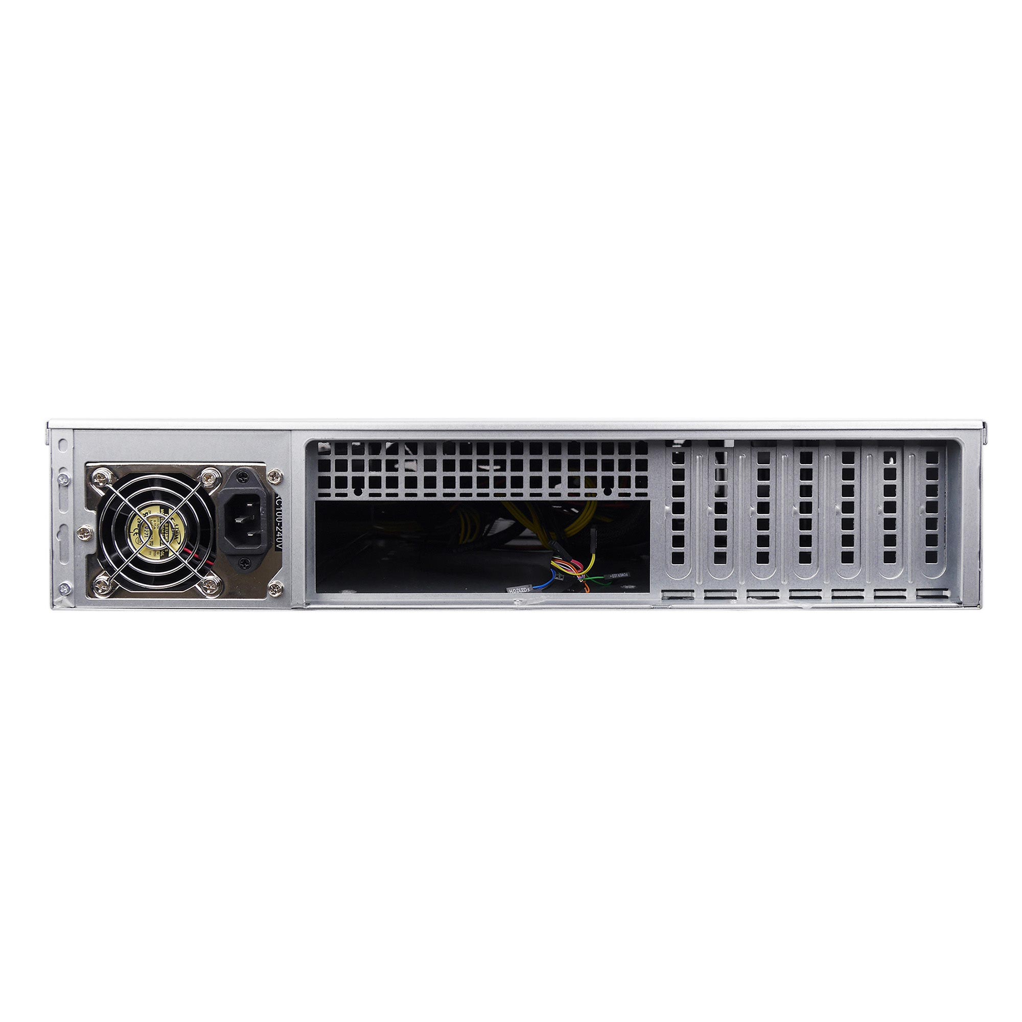 Серверный корпус 2U NR-N2440 2x600Вт (EATX 12x13, 4x5.25ext (6x3.5int), 2x3.5int, 480mm) чёрный, NegoRack