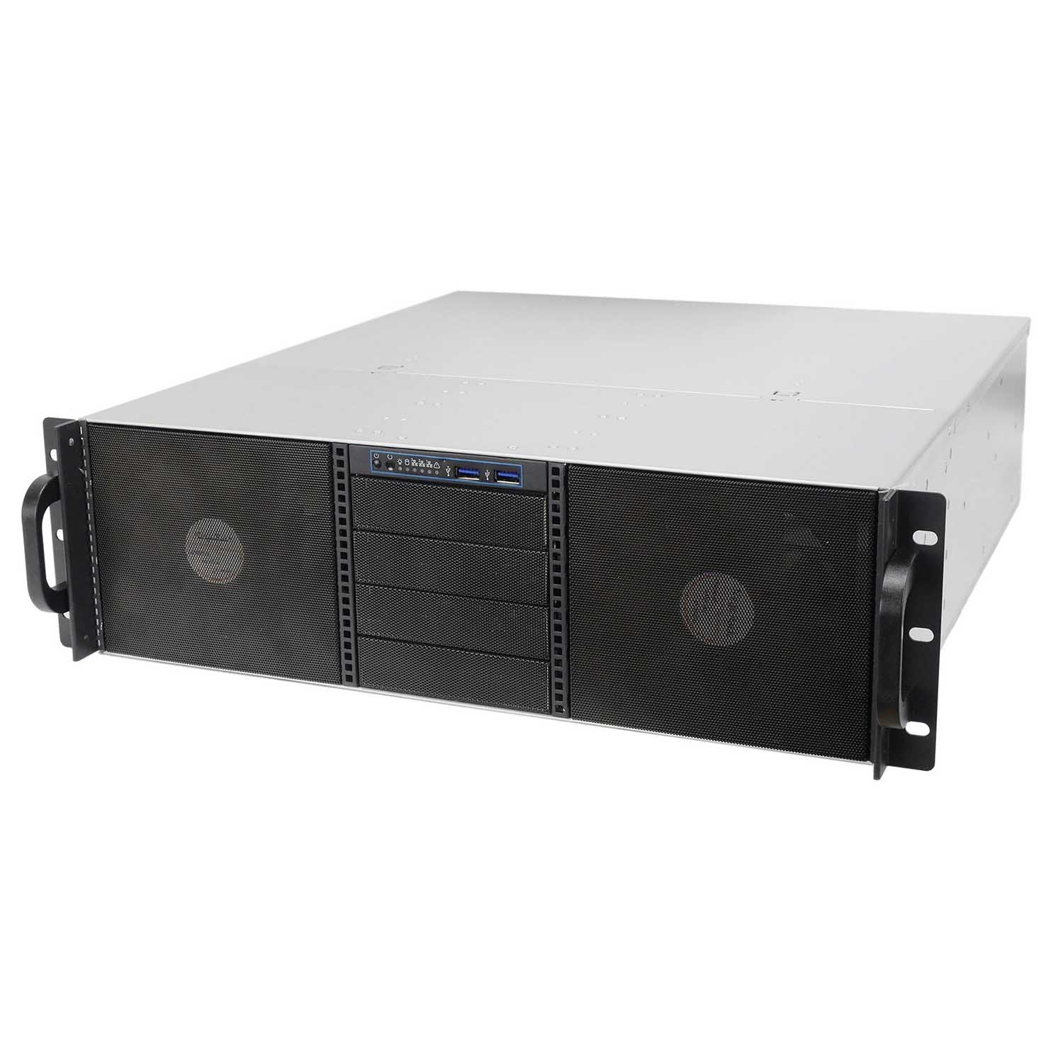 Серверный корпус 3U NR-N3013 850Вт (EATX 12x13, 6x5.25ext(10x3.5int),4x3.5ext, 480мм)черный,NegoRack