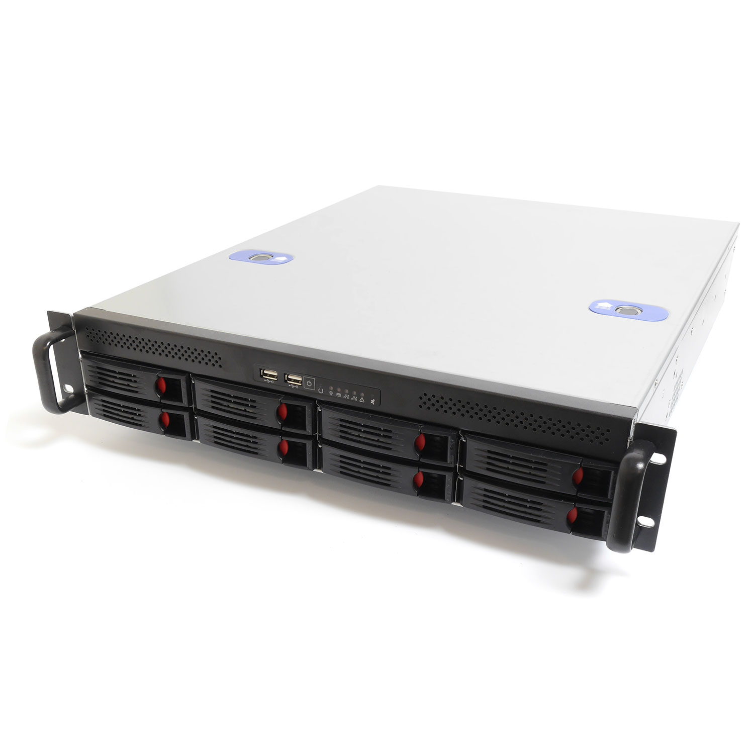 Серверный корпус 2U NR-R2008rev2 600Вт 8xHot Swap SAS/SATA (ATX 10x12, int 3.5, 550mm), Negorack