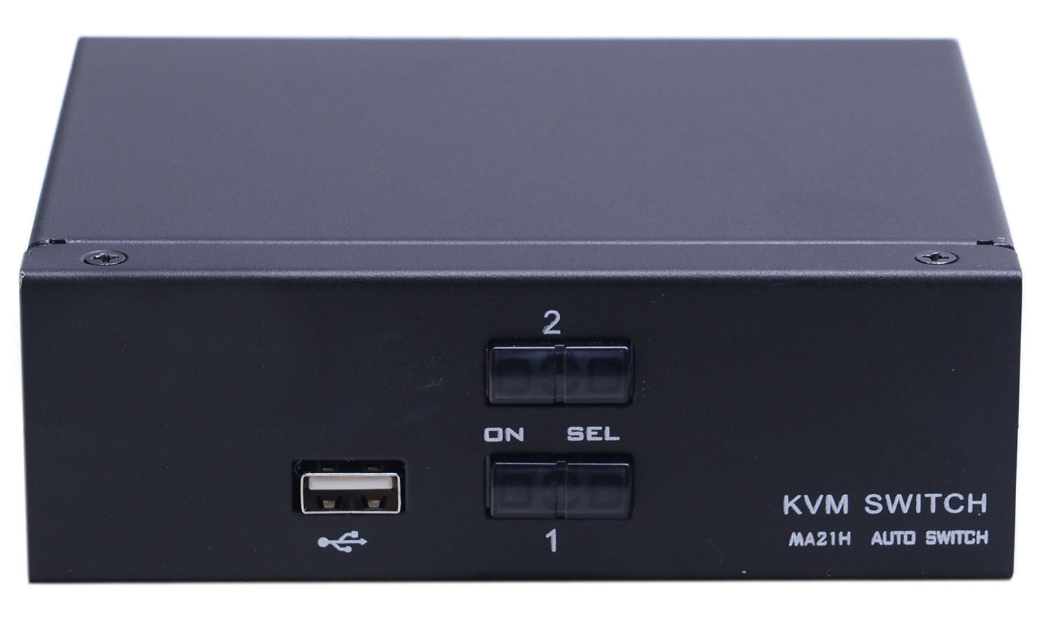 Переключатель KVM 2 порта HDMI, Audio, Microphone, 2xUSB, NR-MA21H, Negorack