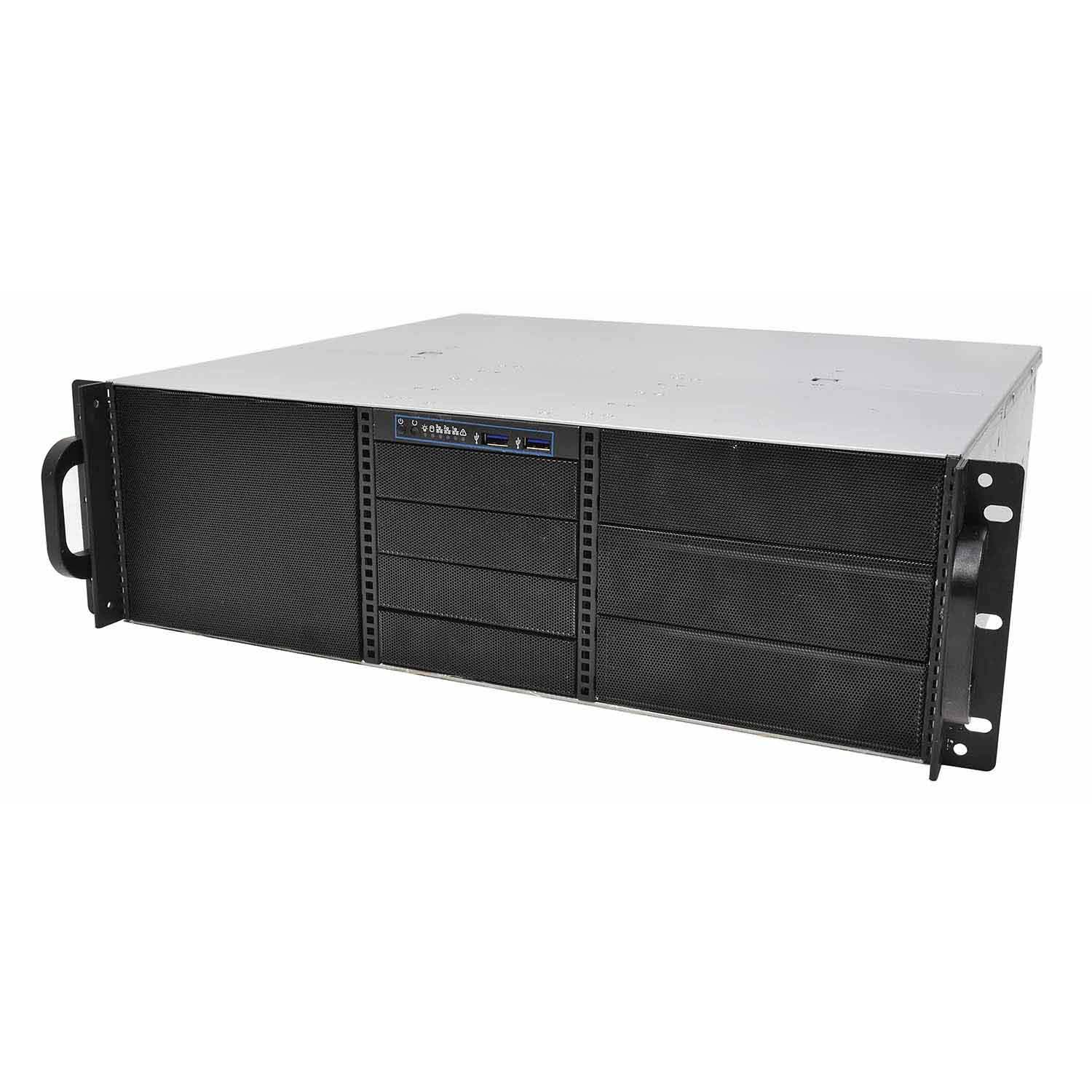 Серверный корпус 3U NR-N3414 2x800Вт (ATX12x13,6x5.25ext(10x3.5int),4x3.5ext,400мм)черный,NegoRack