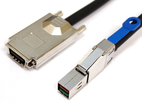 Кабель Mini SAS Cable, SFF-8644 to SFF-8470