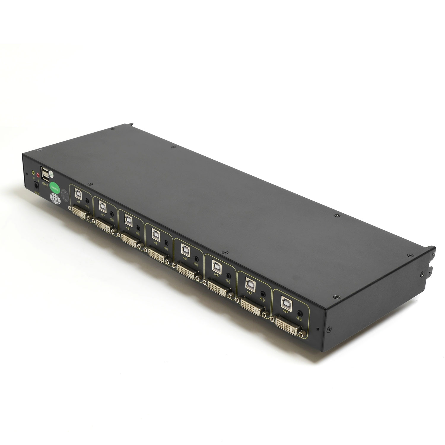 Модуль КВМ 8 портов NR-M8D для консолей серии NR-MSR ver2.0, Negorack