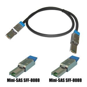 Кабель Mini SAS Cable, SFF-8088 to SFF-8088