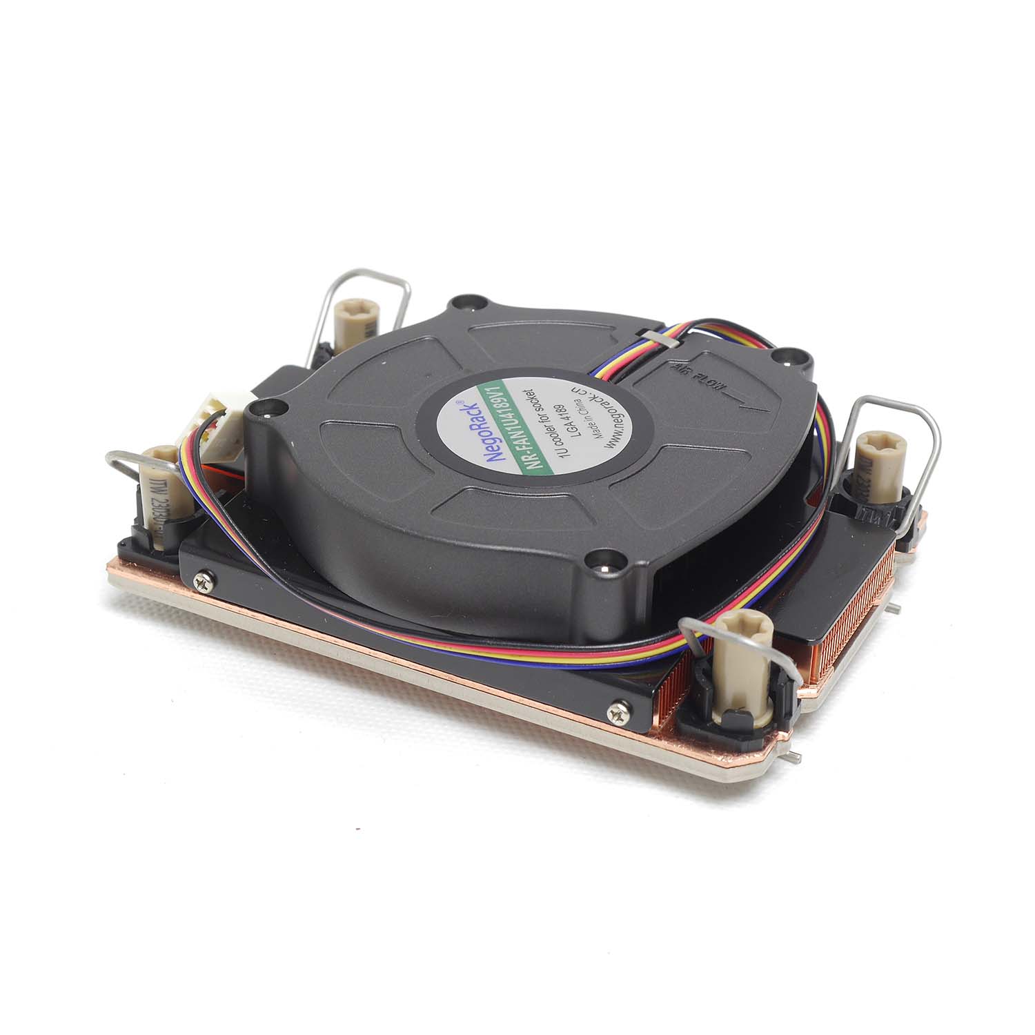 Вентилятор 1U для Socket LGA 4189 активный кулер, TDP 205W, NR-FAN1U4189V1